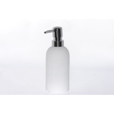 White Smooth Soap Dispenser