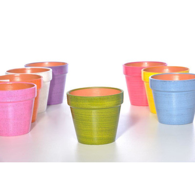 Vaso Cerâmica Colorido