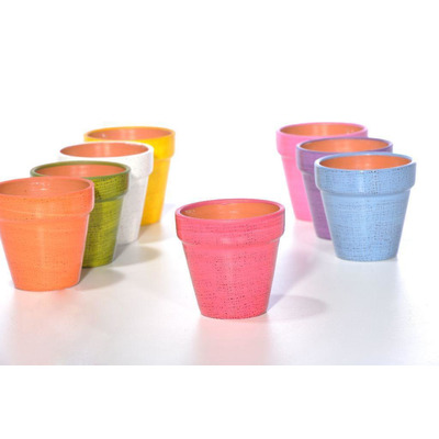 Vaso Cerâmica Colorido