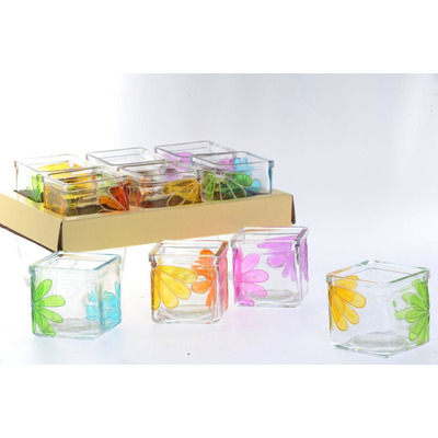 Assorted Flower Candle Holder