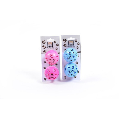 Conjunto 2 Bolas Com Guizo para Gatos 2c St