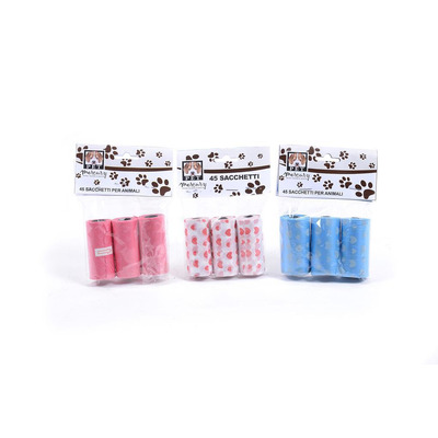 Sacos Higiene Animais - 3 Rolos de 15 Un