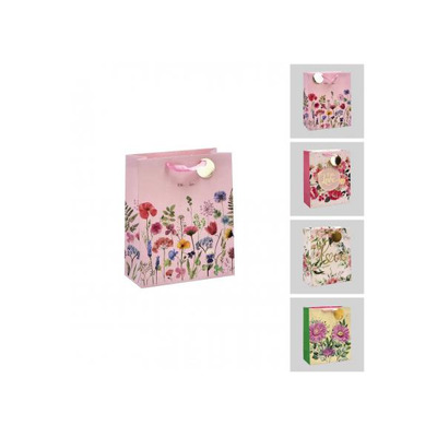 Paper Bag 4 Designs 26x12x32 Cm - Ref 109769