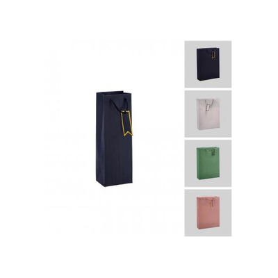Paper Bag for Bottles 12x9xa36 Cm - Ref 109785