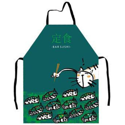 Apron 100% Loneta Cotton Sushi