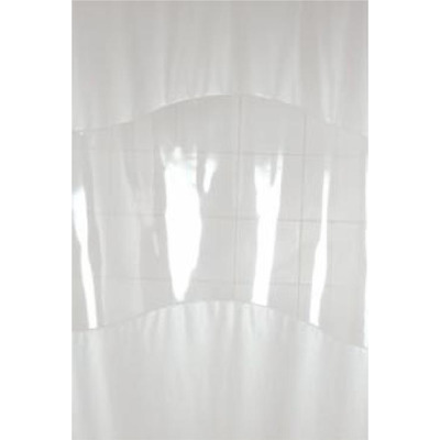 Curtain WC Pvc Waves 180x180 cm