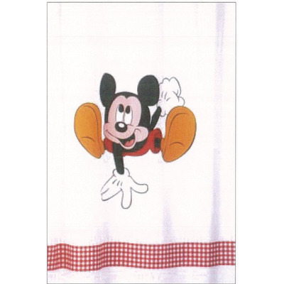 Curtain Wc Textile Mickey Vichy