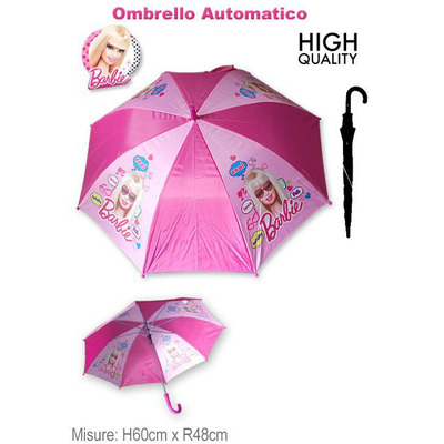 Guarda Chuva Aut. 48 Cm Barbie