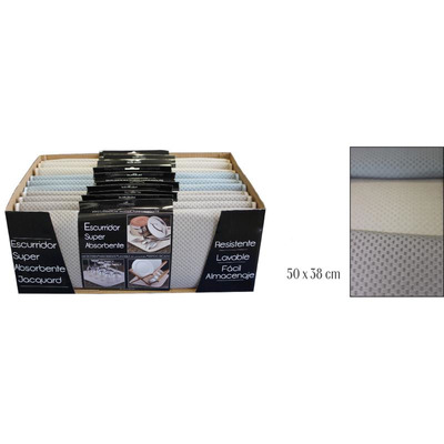 Absorbent Carpet for Jacquard Crockery 38x50 Cm