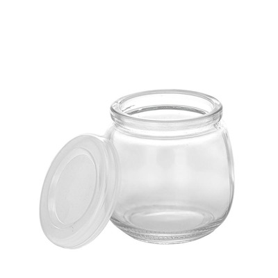 Frasco de Vidro para Sobremesas Com Tampa Hermética D7,3x7,5 - 200 Ml