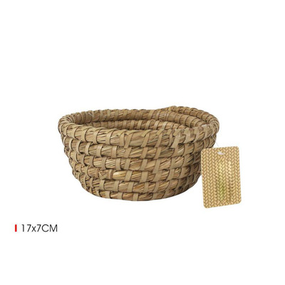 Round Wicker Basket 17x7cm