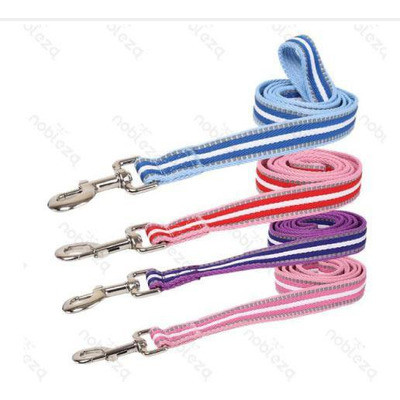 Reflective Striped Matching Leash L1cmxL120cm