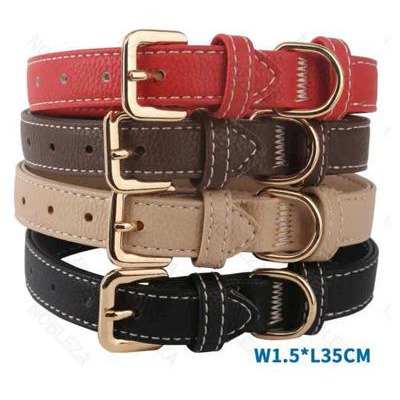Coleira para Cão Colorida Pu L1,5cmxc25-31cm