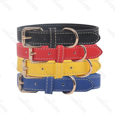 Colorful Dog Collar Pu L1,5cmxc35cm